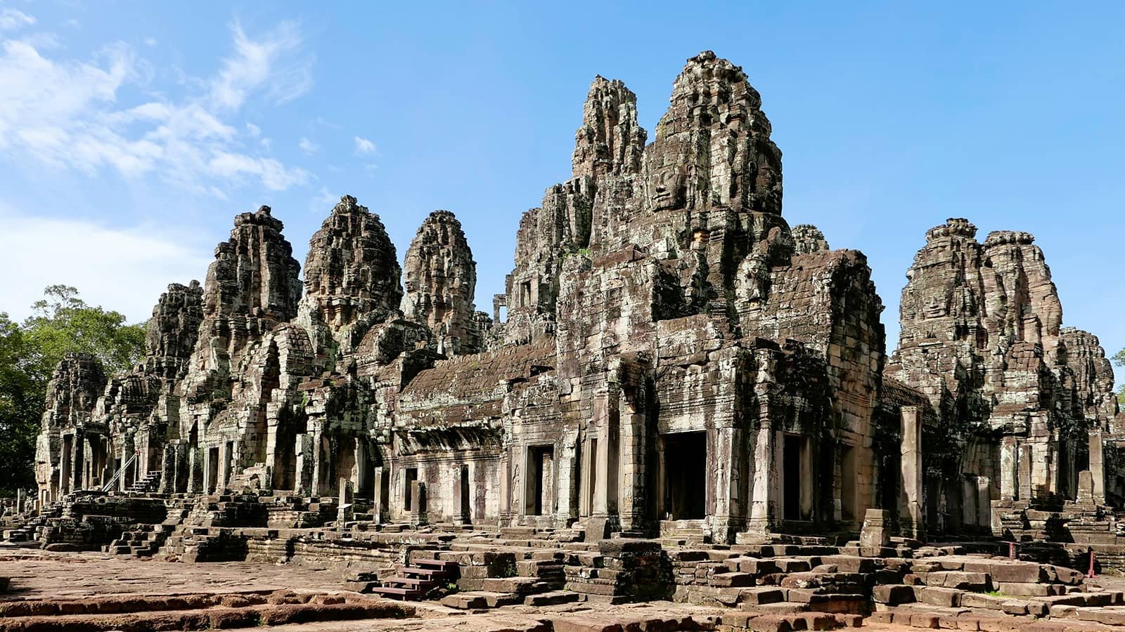 Ancient ruins in Asia